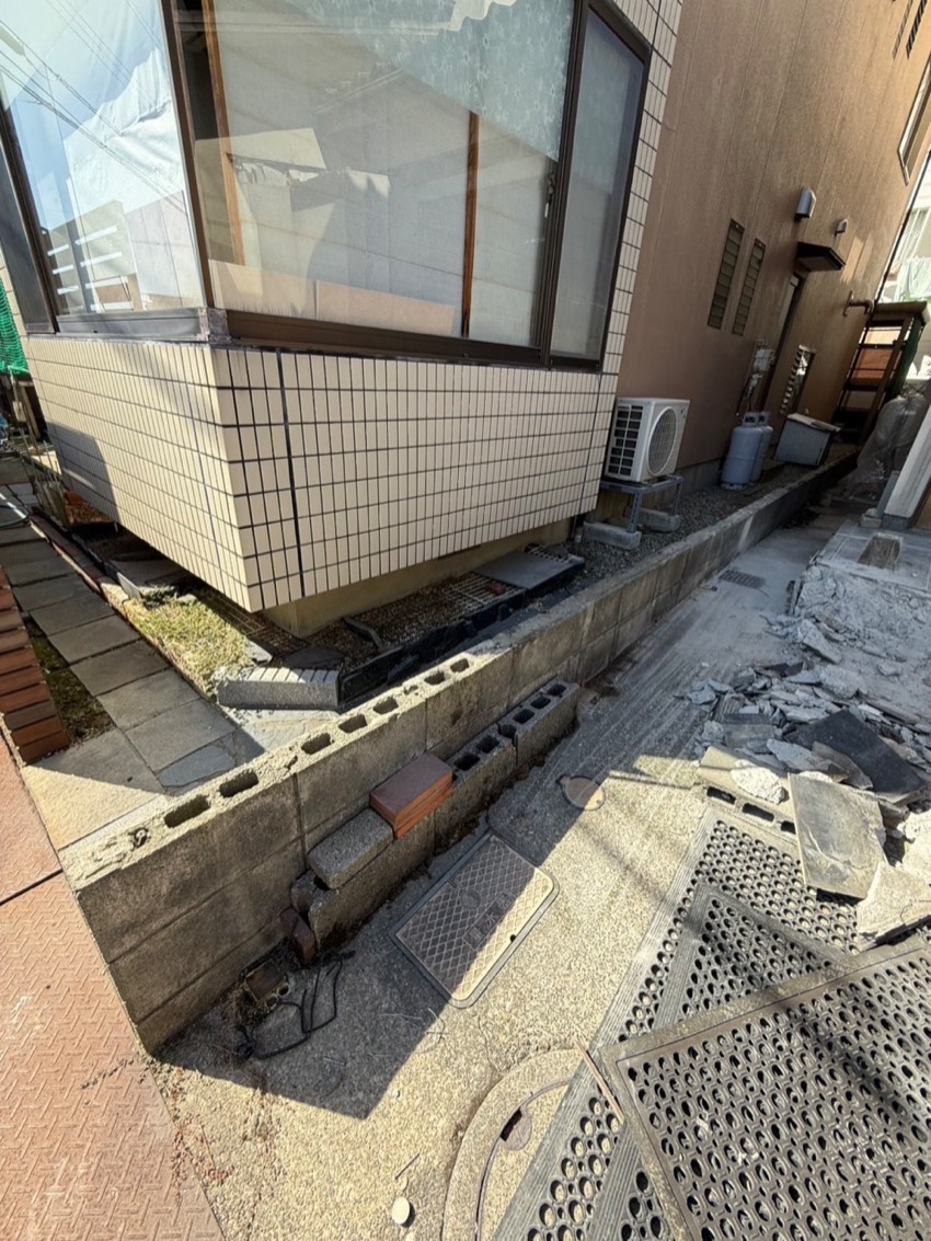 施工中 金沢市のリノベーション事例