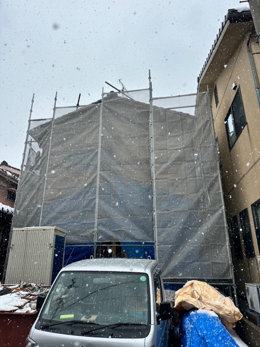 施工中 金沢市のリノベーション事例