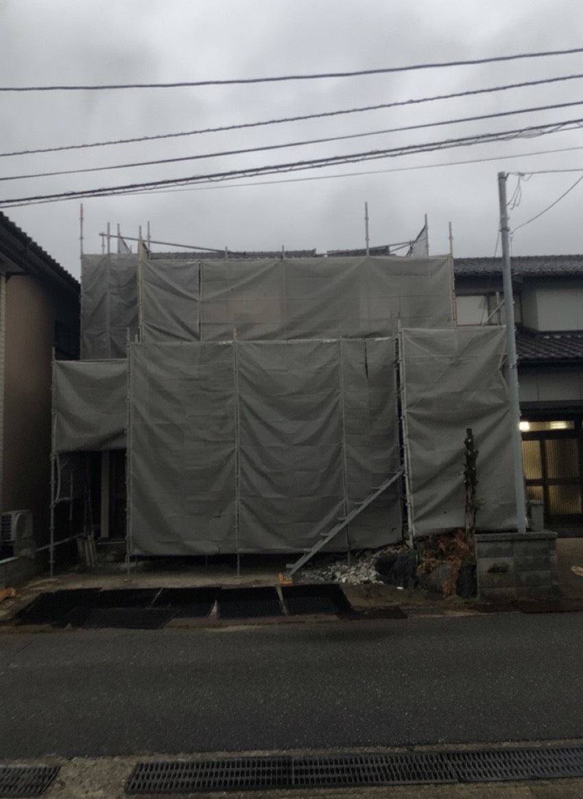 施工中 金沢市のリノベーション事例
