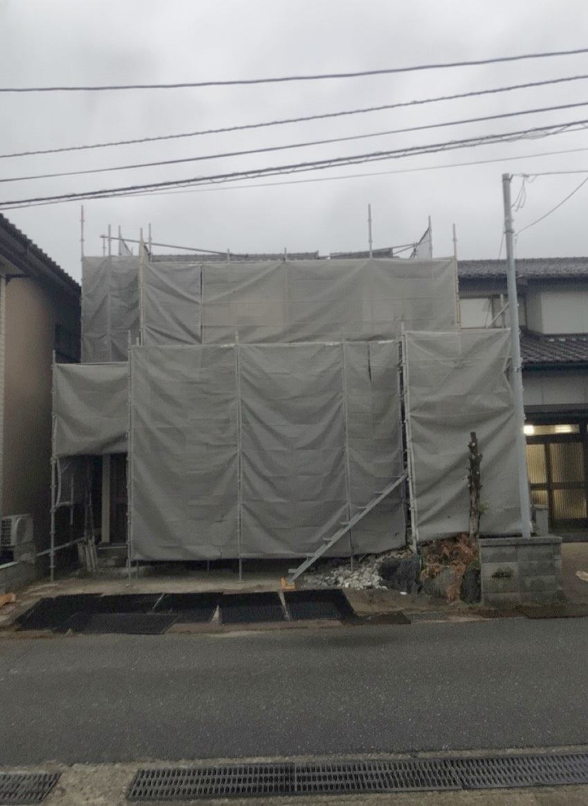施工中 金沢市のリノベーション事例